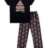 Men's Novelty Emoji Happens Character Long Pyjamas