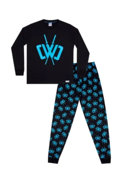 Chad Wild Clay CWC Youtuber Blue Long Pyjamas