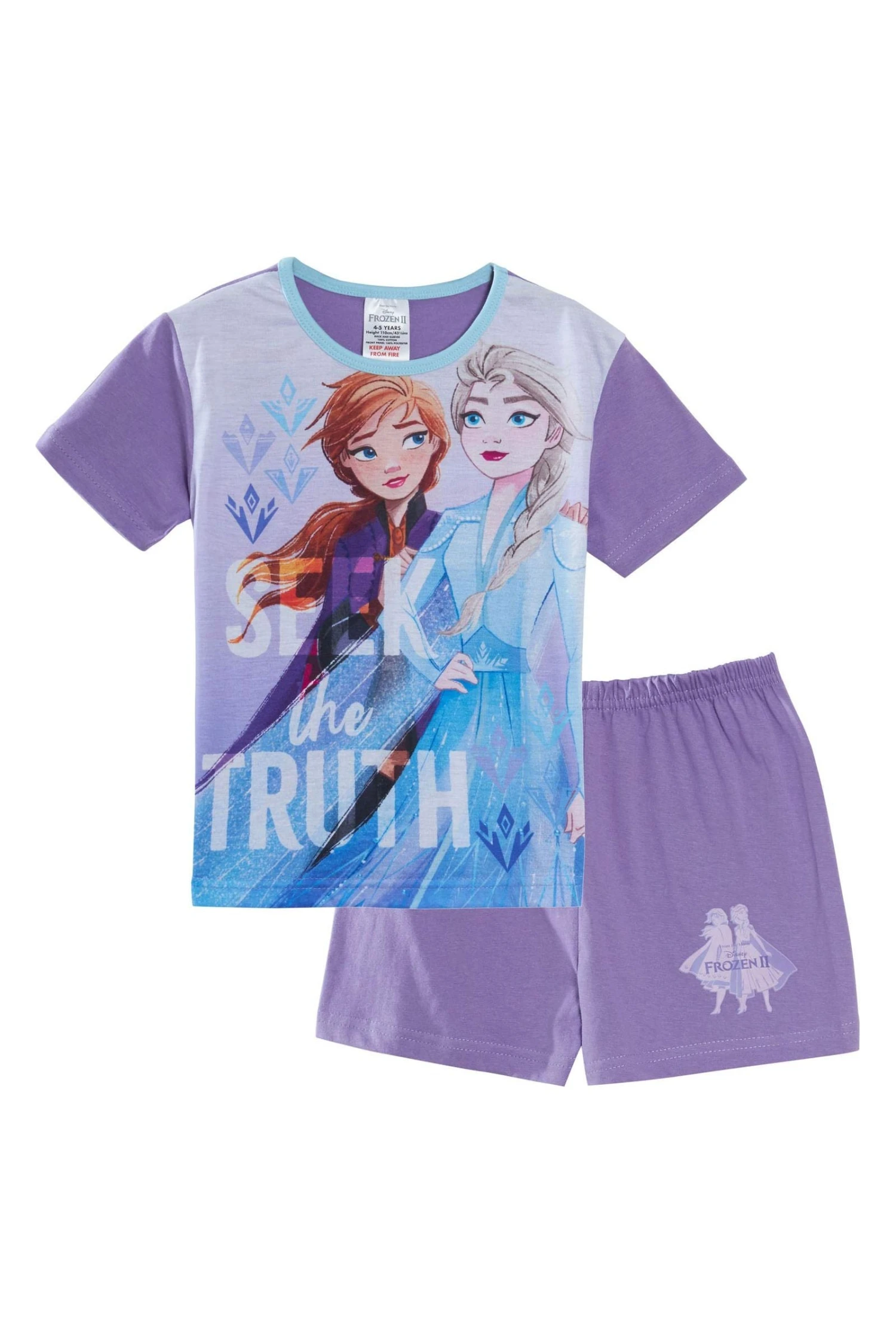 Disney Frozen Seek The Truth Short Pyjamas 1 Disney Frozen Seek The Truth Short Pyjamas