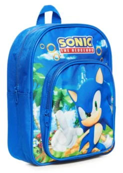 Sonic The Hedgehog Kids Nursery School Rucksack Bag