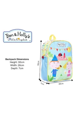 Ben And Holly Backpack Nursery School Rucksack -All Ages Fashion Ben Hollybackpack2