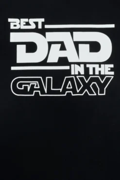 Mens 'Best Dad In The Galaxy' Long Pyjamas Fathers Day -All Ages Fashion DAD04 scaled