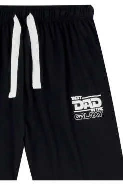 Mens 'Best Dad In The Galaxy' Long Pyjamas Fathers Day -All Ages Fashion DAD05 scaled