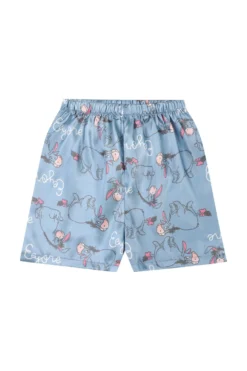 Women's Disney Eeyore Short Satin Silk Pyjama Set -All Ages Fashion Eeyoresilkshort 2 scaled