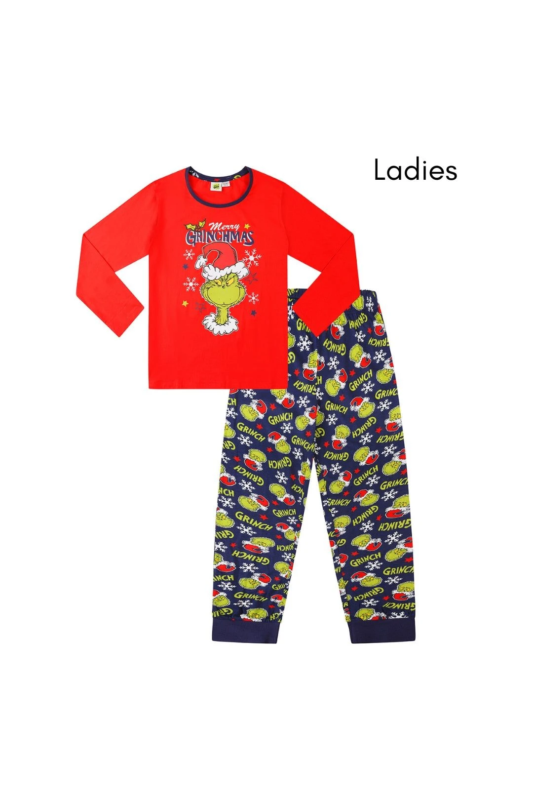 Official The Grinch Merrry Grinchmas Family Long Pyjamas Christmas Matching RED 8 Official The Grinch Merrry Grinchmas Family Long Pyjamas Christmas Matching RED - Image 8