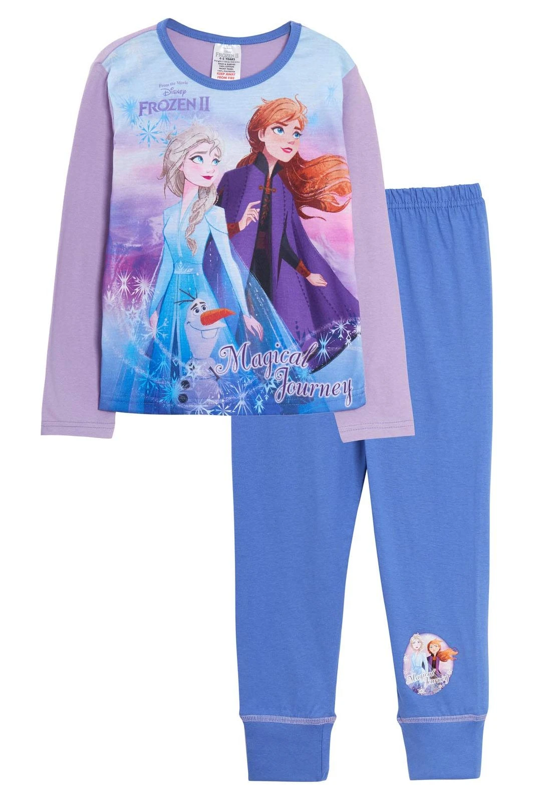 Disney Girls Frozen Magical Journey Long Pyjamas 1 Disney Girls Frozen Magical Journey Long Pyjamas