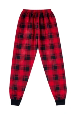 I'd Rather Be Gaming Woven Red Long Pyjamas -All Ages Fashion GAMING03 scaled