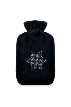 Black Star Hot Water Bottle