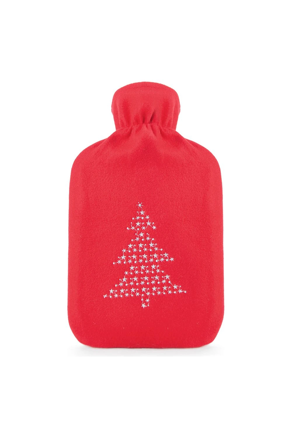 Christmas Tree Red Hot Water Bottle 1 Christmas Tree Red Hot Water Bottle