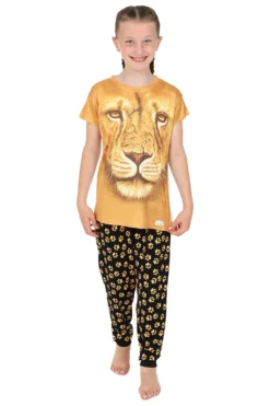 Lion Paw Print3D Long Pyjamas