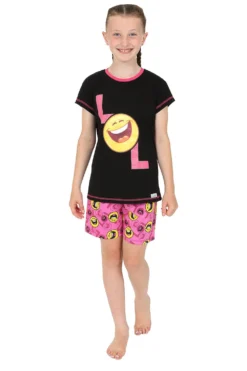 Girls LOL Laugh Out Loud Short Pyjamas