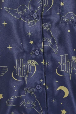 Girls Harry Potter Hedwig Short Satin Silk Pyjama Set -All Ages Fashion IMG 0476