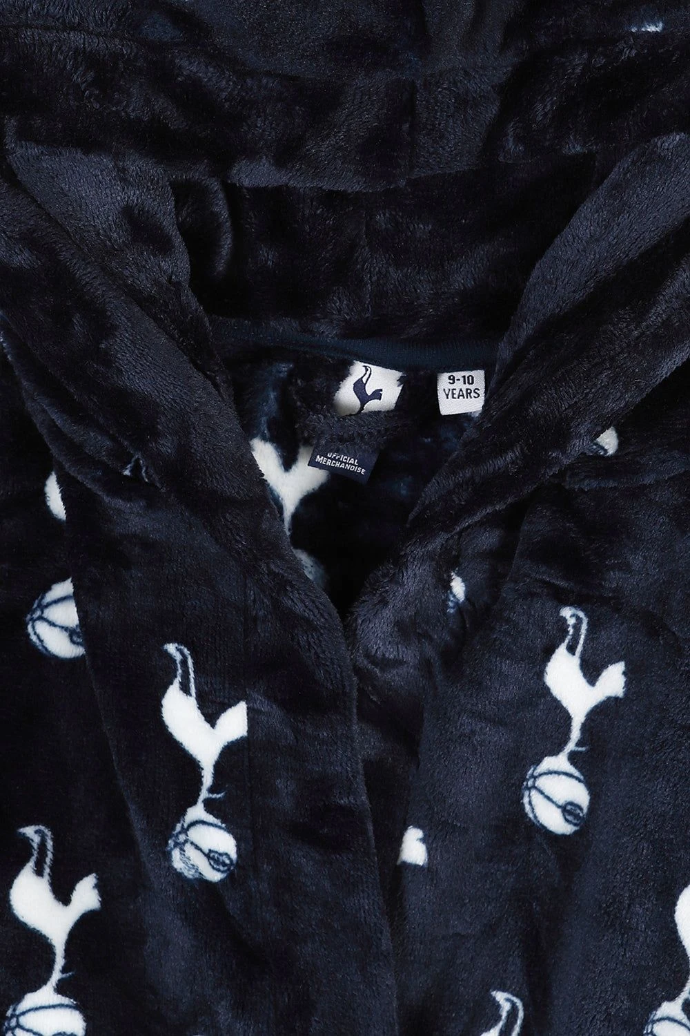 Tottenham Hotspur Boys Official F.C. Dressing Gown Fleece Hooded Kids Spurs Robe 5 Tottenham Hotspur Boys Official F.C. Dressing Gown Fleece Hooded Kids Spurs Robe - Image 5