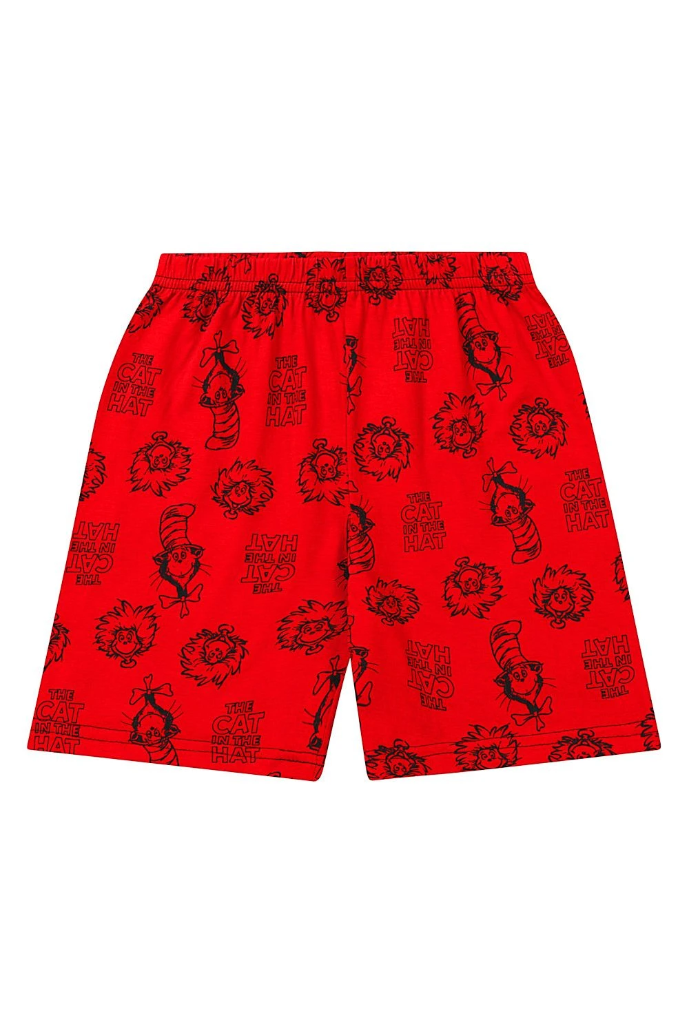 Official Dr Seuss Short Thing 1 Thing 2 Pyjamas Red 4 Official Dr Seuss Short Thing 1 Thing 2 Pyjamas Red - Image 4