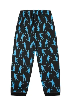 Floss Like A BossEmote Dance Gaming Long Pyjamas Blue -All Ages Fashion IMG 1272