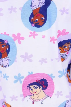 Girls Disney Encanto Mirabel, Isabela And Luisa White Long Pyjamas 13 Girls Disney Encanto Mirabel, Isabela And Luisa White Long Pyjamas -All Ages Fashion IMG 1511