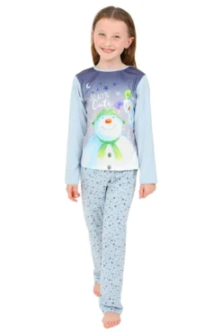 Official The Snowman And The Snowdog Matching Family Christmas Long Pyjamas -All Ages Fashion IMG 1665