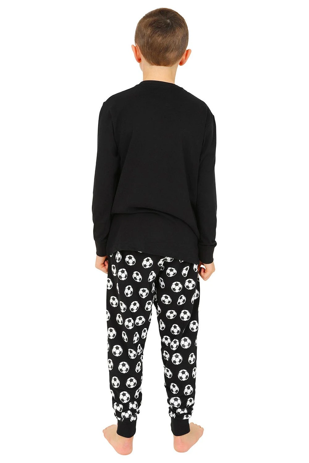 Eat Sleep Football Repeat Long Pyjamas 2 Eat Sleep Football Repeat Long Pyjamas - Image 2