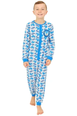 Boys Official Sega Sonic The Hedgehog Gaming Onesie