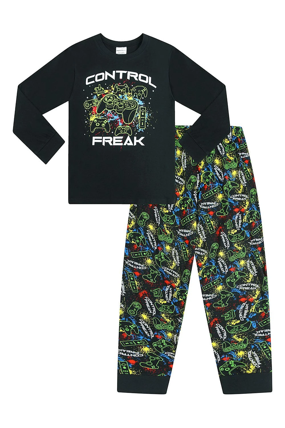 Control FreakGamer Cotton Boys Long Pyjamas 3 Control FreakGamer Cotton Boys Long Pyjamas - Image 3