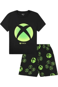 Xbox Official Men's Gaming Black Short Pyjamas 10 Xbox Official Men's Gaming Black Short Pyjamas -All Ages Fashion IMG 3080a
