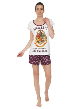 Women's Harry Potter Hogwarts Short Pyjamas