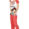Women's Snow White 'Grumpy But Gorgeous' Long Pyjamas