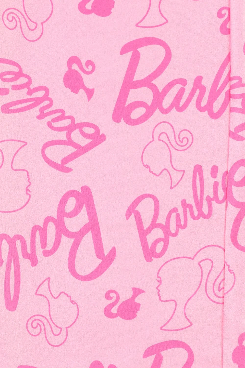 Girls Barbie Long Satin Silk Pyjama Set 7 Girls Barbie Long Satin Silk Pyjama Set - Image 7