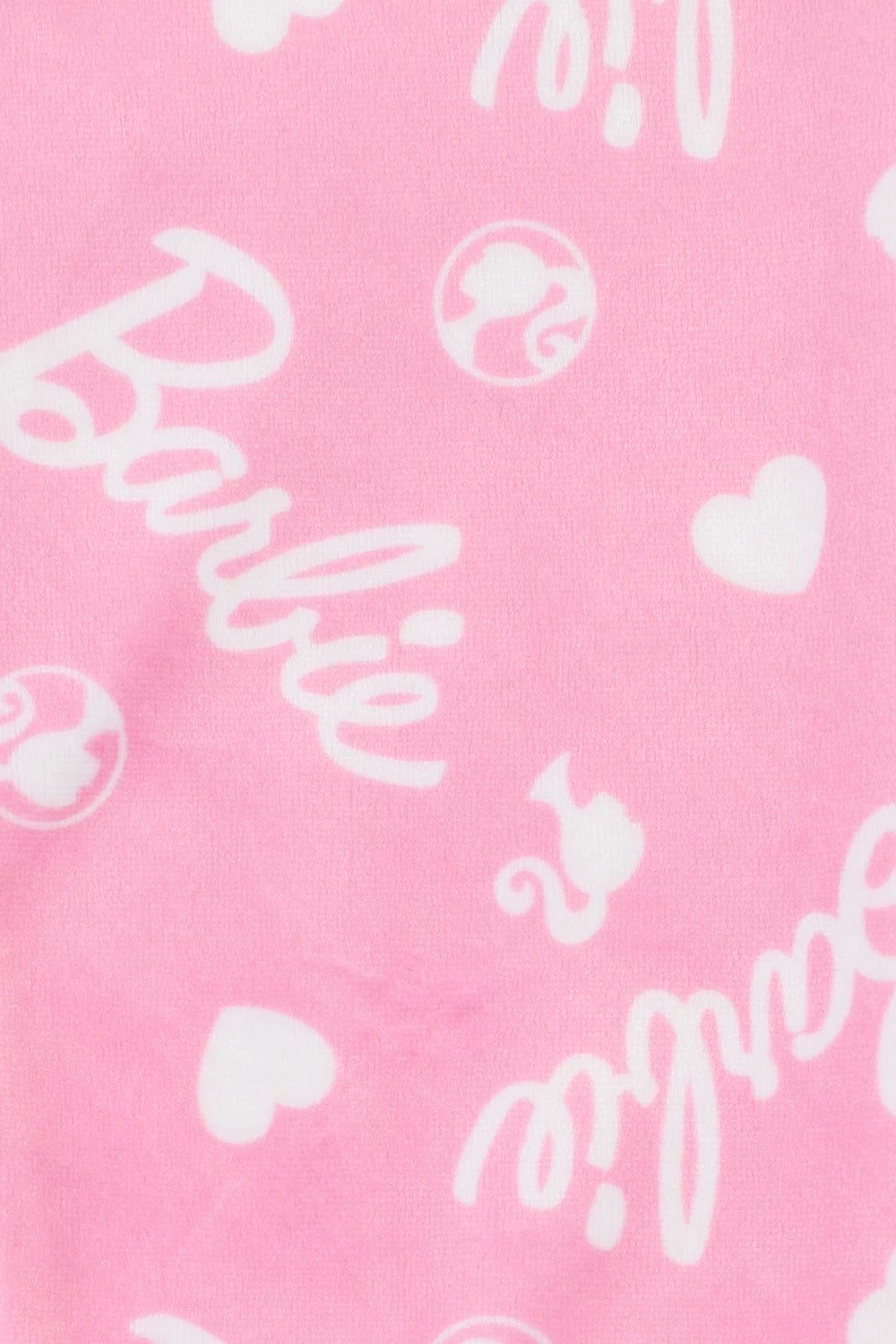 Barbie Girls Luxury Fleece Long Pyjama Set 3 To 9 Years 5 Barbie Girls Luxury Fleece Long Pyjama Set 3 To 9 Years - Image 5