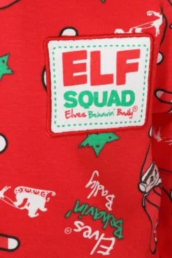 Official Elves Behavin' Badly Matching Family Christmas Long Pyjamas Red 18 Official Elves Behavin' Badly Matching Family Christmas Long Pyjamas Red -All Ages Fashion IMG 4651