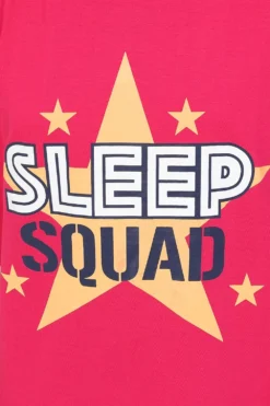 Girls Sleep Squad Pink Long Pyjamas -All Ages Fashion IMG 4996