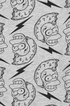 Mens The Simpsons Homer Long Pyjamas -All Ages Fashion IMG 5435