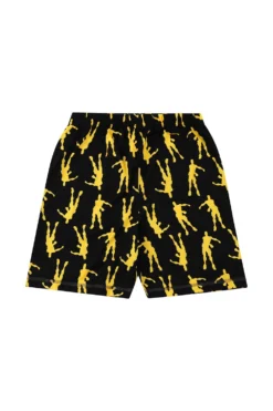 Floss Like A Boss Emote Dance Gaming Short Pyjamas Gold -All Ages Fashion IMG 9207