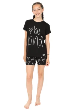 Girls Be Kind Short Pyjamas