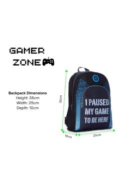 I Paused My Game To Be Here School Bag, Kids Boys Gamer Backpack 13 I Paused My Game To Be Here School Bag, Kids Boys Gamer Backpack -All Ages Fashion Ipausedmygamebackpack2