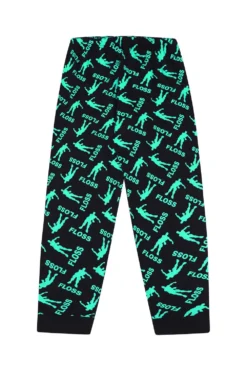 Floss Green Emote Dance Long Pyjamas -All Ages Fashion Long Pyjamas Green 3