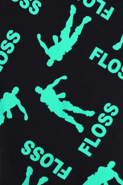 Floss Green Emote Dance Long Pyjamas -All Ages Fashion Long Pyjamas Green 5