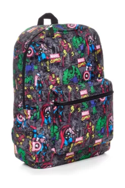 Marvel Avengers Official Backpack With Comic Style Design