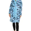 Ladies Lilo And Stitch Blue Fleece Dressing Gown