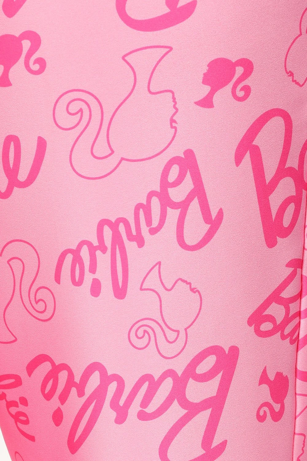 Women's Barbie Long Pink Satin Silk Pyjama Set 9 Women's Barbie Long Pink Satin Silk Pyjama Set - Image 9