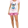 Ladies Disney Lilo And Stitch Stay Weird Short Pyjamas