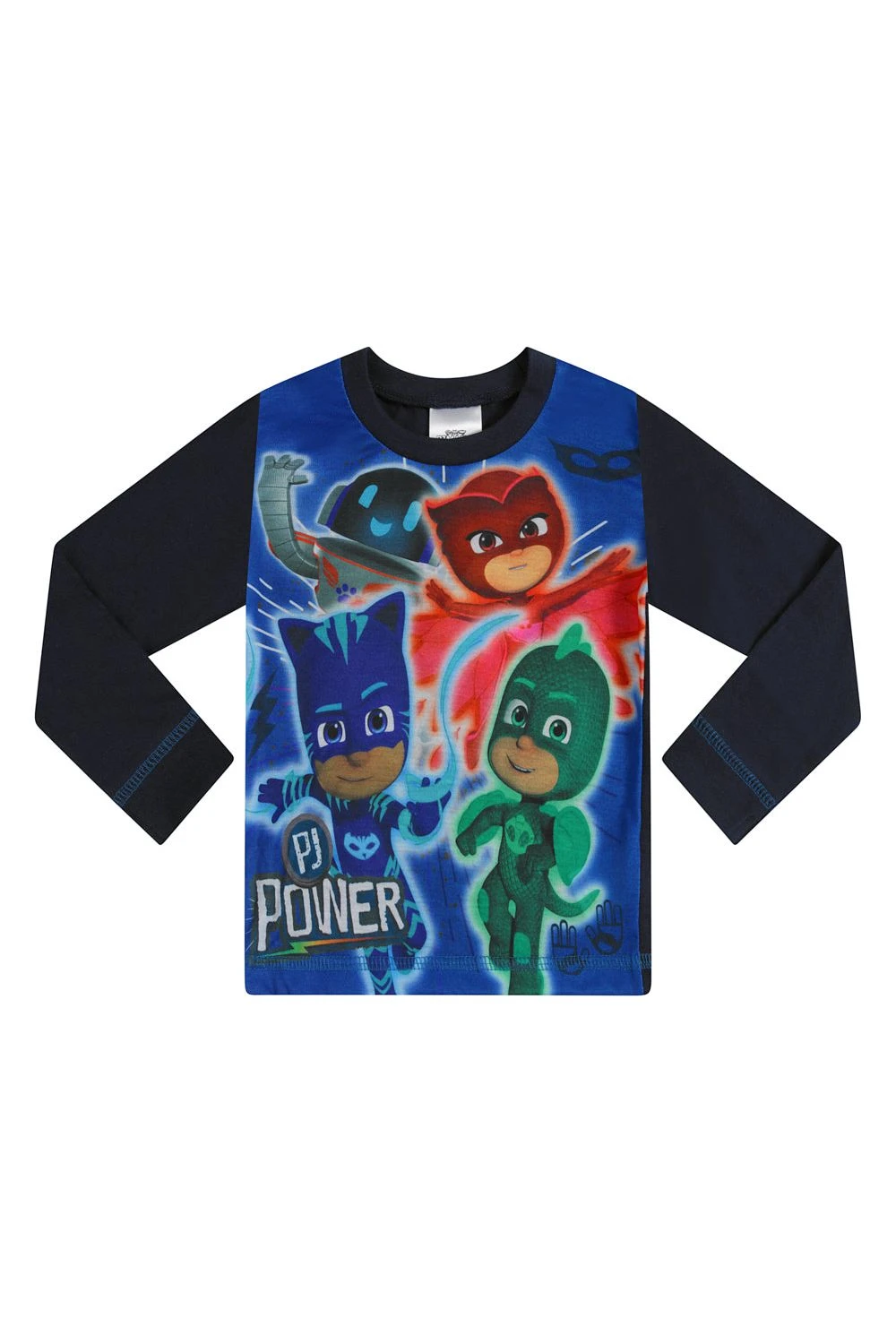 Boys Pj Masks Blue Long Pyjamas 3 Boys Pj Masks Blue Long Pyjamas - Image 3