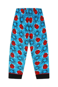 Boys Official Marvel Spiderman Blue Red Long Pyjamas -All Ages Fashion PJF201006 13