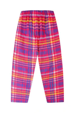 Girls Sparkle Like A Unicorn Checked Long Pyjamas -All Ages Fashion PJF201006 23