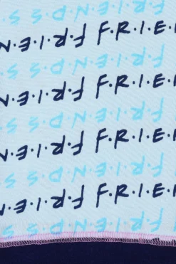 Women's Friends Central Perk Blue Long Pyjamas -All Ages Fashion PJF201007 15