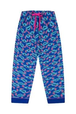 Women's Disney Lilo And Stitch Relax Light Blue Long Pyjamas -All Ages Fashion PJF201007 3