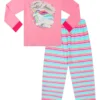 Cute Girl's In Your Wildest Dreams Unicorn Pink Long Pyjamas