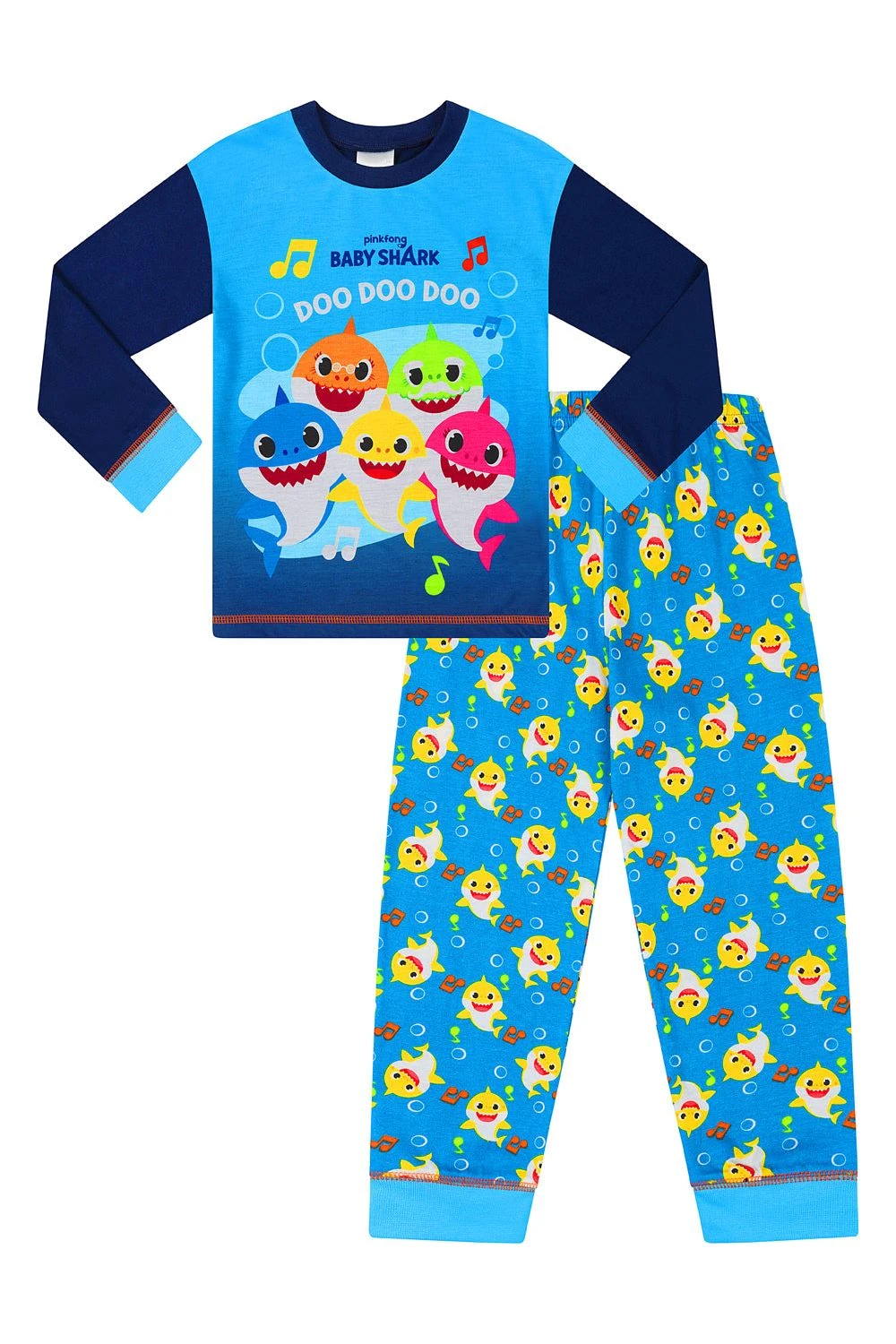 Pinkfong Baby Shark Song Long Pyjamas 1 Pinkfong Baby Shark Song Long Pyjamas