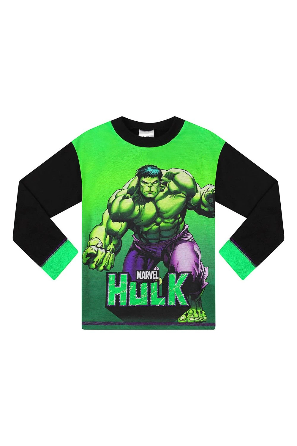 Boys Marvel Incredible Hulk Long Pyjamas 4 Boys Marvel Incredible Hulk Long Pyjamas - Image 4