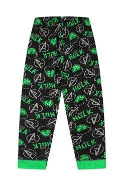 Boys Marvel Incredible Hulk Long Pyjamas 11 Boys Marvel Incredible Hulk Long Pyjamas -All Ages Fashion PJF201111 3